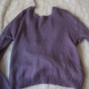Donating 7/17! Purple Sweater